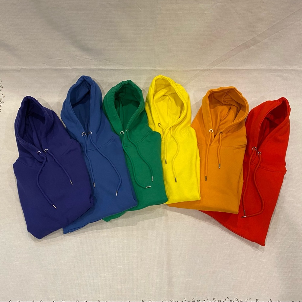 6 Pack blank hoodies